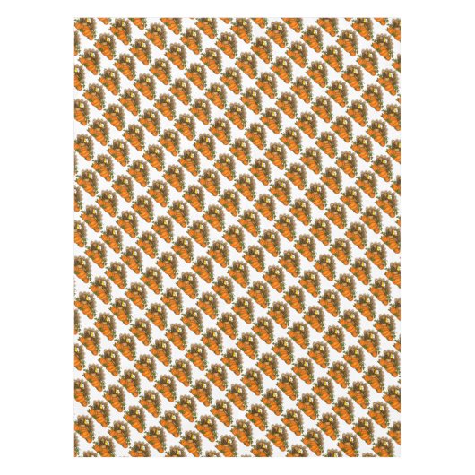 Erntedank Tablecloth/Turkey and Pumpkins Tischdecke (Vorderseite)