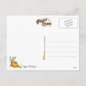 Erntedank-Tag Feiertagspostkarte (Rückseite)