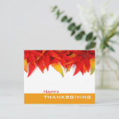 Erntedank Tag Postkarte (Stehend Vorderseite)