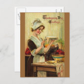 Erntedank Tag Postkarte (Vorne/Hinten)