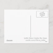 Erntedank Tag Postkarte (Rückseite)