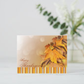 Erntedank Tag Postkarte (Stehend Vorderseite)