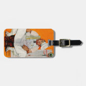 Erntedank-TagesBlues Gepäckanhänger (Vorderseite horizontal)