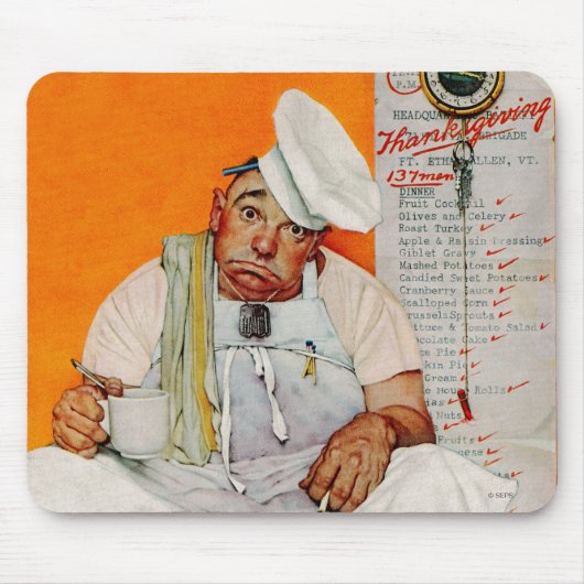 Erntedank-TagesBlues Mousepad (Vorne)