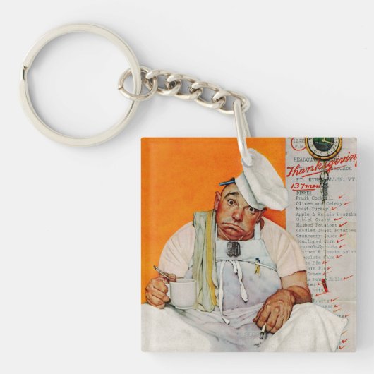 Erntedank-TagesBlues Schlüsselanhänger (Vorderseite)