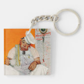 Erntedank-TagesBlues Schlüsselanhänger (Rückseite)