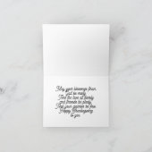 Erntedank-Tageskarte Feiertagskarte (Innenseite)