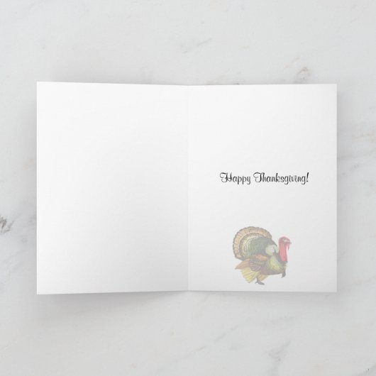 Erntedank-Tageskarte Feiertagskarte (Innenseite)