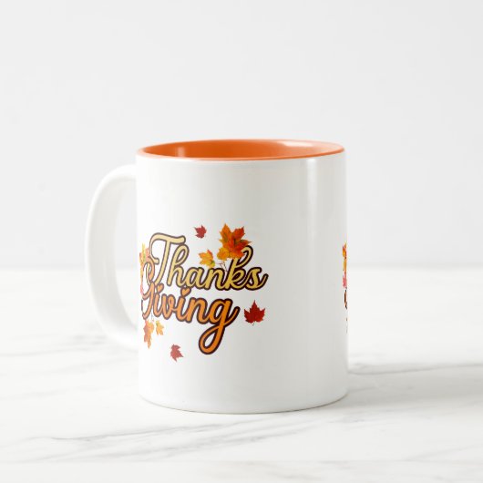 Erntedank Tasse (Vorderseite Links)