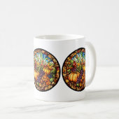 Erntedank Tasse aus festem Glas (VorderseiteRechts)
