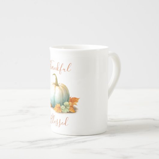 Erntedank Tasse | Pumpkin-Design (Vorderseite Rechts)