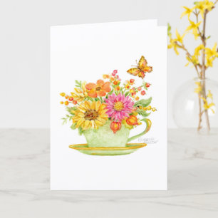 Erntedank-Tasse Schöner Tag Segenskarte Karte