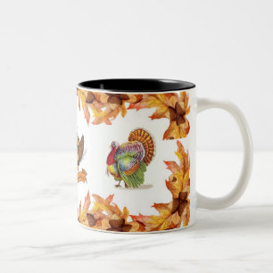 Erntedank-Tasse Zweifarbige Tasse