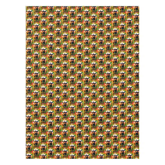 ERNTEDANK, TEDDY BEAR TISCHDECKE (Vorderseite)