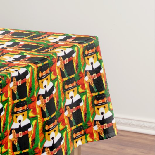 ERNTEDANK, TEDDY BEAR TISCHDECKE (Beispiel)