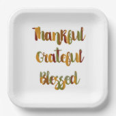 Erntedank Teller (Vorderseite)