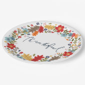 Erntedank Thanker Fall Paper Teller (Schrägansicht)