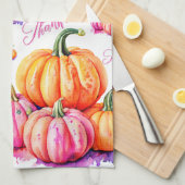 Erntedank-Themed Kitchtuch Geschirrtuch (Viertel Falte)