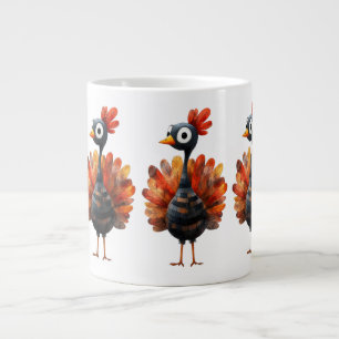 Erntedank Themed with Trukey Jumbo-Tasse