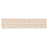 Erntedank-Tischdekor - Herbstlaub Kurzer Tischläufer (Horizontal)