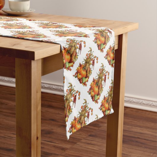 Erntedank-Tischläufer für Herbsternte Großer Tischläufer (Beispiel)