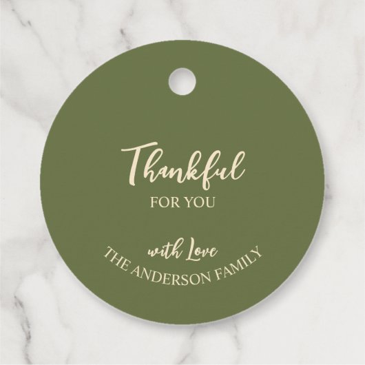 Erntedank Tolles Blumenkürbis grün Geschenkanhänger (Rückseite)