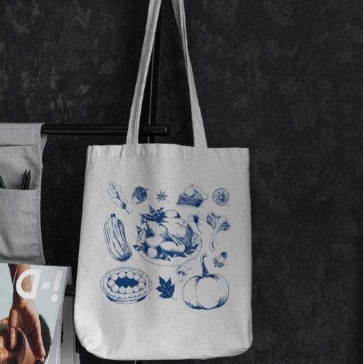 Erntedank Traditionelles Food Tote Bag Tragetasche