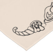 ERNTEDANK TRADITIONELLES Tischtuch Tischdecke (Schrägansicht)