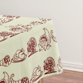 ERNTEDANK TRADITIONELLES Tischtuch Tischdecke (Beispiel)