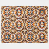 Erntedank Trendy Pumpkin Herbstkollektion Fleecedecke (Vorderseite (Horizontal))