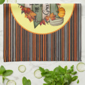 Erntedank Trendy Schöne Herbstkollektion Geschirrtuch (Gefaltet)