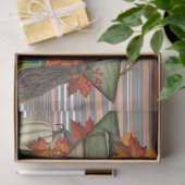 Erntedank Trendy Schöne Herbstkollektion Seidenpapier (Geschenk)