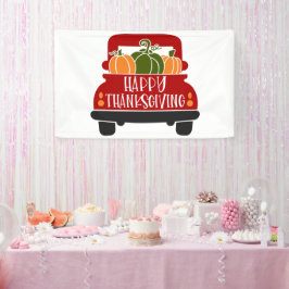 Erntedank Truck Banner