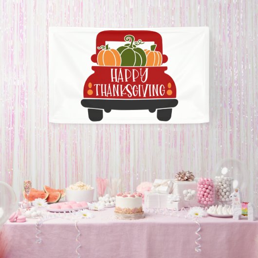 Erntedank Truck Banner (Party)