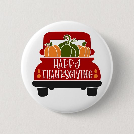 Erntedank Truck Button (Vorderseite)