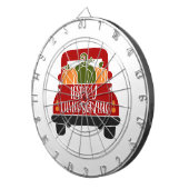 Erntedank Truck Dartscheibe (Vorderseite rechts)