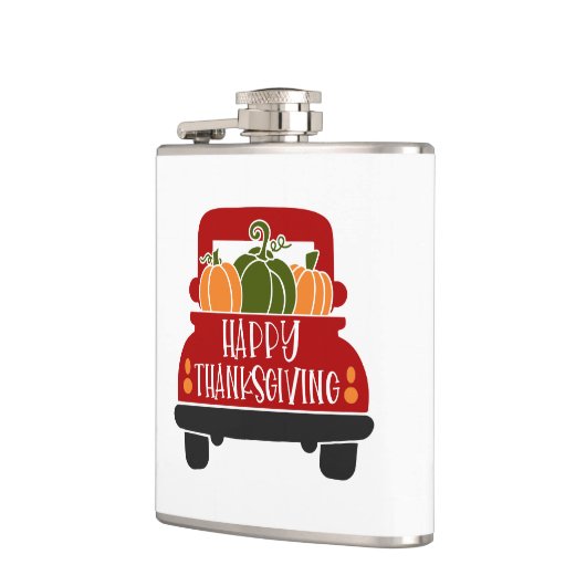 Erntedank Truck Flachmann (Links)