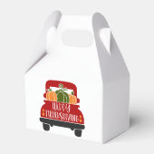 Erntedank Truck Geschenkschachtel (Vorderseite)