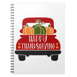 Erntedank Truck Notizblock