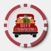 Erntedank Truck Pokerchips (Vorderseite)