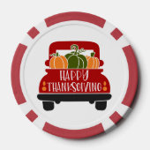 Erntedank Truck Pokerchips (Rückseite)