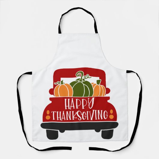 Erntedank Truck Schürze (Vorderseite)