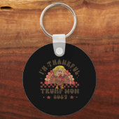 Erntedank Trump macht Erntedank wieder großartig F Schlüsselanhänger (Vorderseite)