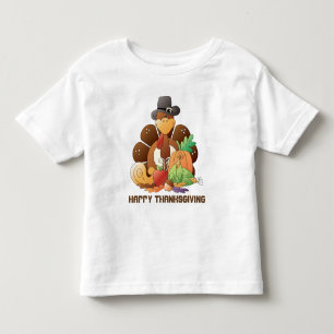 Erntedank Truthahn Holiday Kleinkind T - Shirt