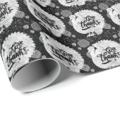 Erntedank Truthahn Thanksgiving Vintage Geschenkpapier (Rolleneckpunkt)