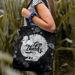 Erntedank Truthahn Thanksgiving Vintage Tasche