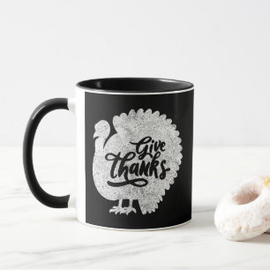 Erntedank Truthahn Thanksgiving Vintage Tasse