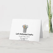 Erntedank Truthühner Cartoon Feiertagskarte (Rückseite)