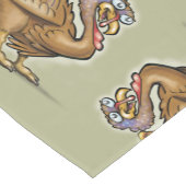 Erntedank Türkei 14" X 72" Tischläufer (Ecke)