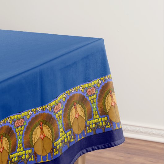 Erntedank Türkei 60" x 84" Tischdecke (Beispiel)